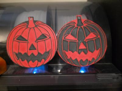Jack-O’-Lantern Hanging Ornaments – 2 Styles 