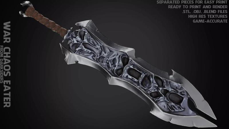Darksiders War Chaos Eater Sword for Cosplay