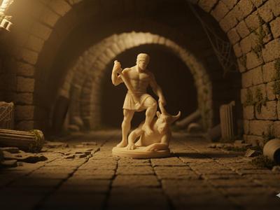 Theseus versus the Minotaur