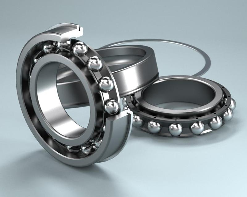 Bearing With Snap Ring created in PARTsolutions software