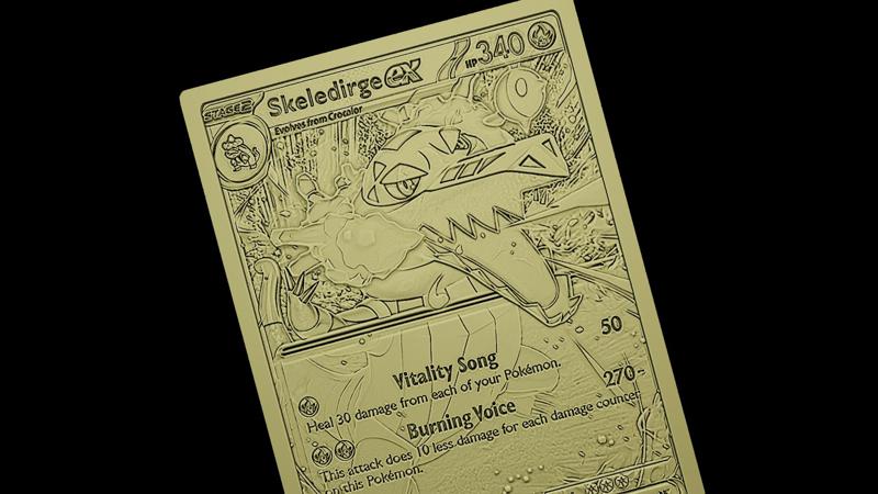 Skeledirge Pokemon card