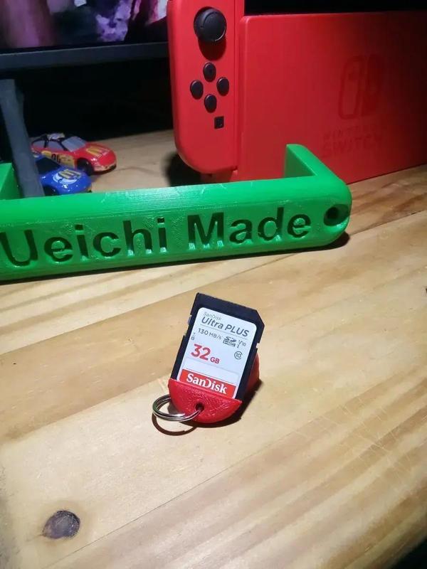 Key Chain SD Card Grip/Holder/Extender