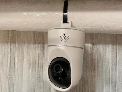 Cable Tie mount Eufy Indoor Cam 2K Pan Tilt