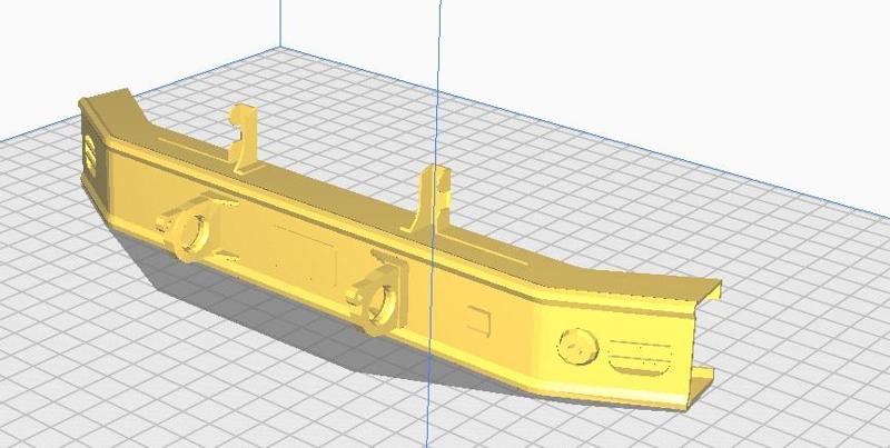 Bumper for camion V10