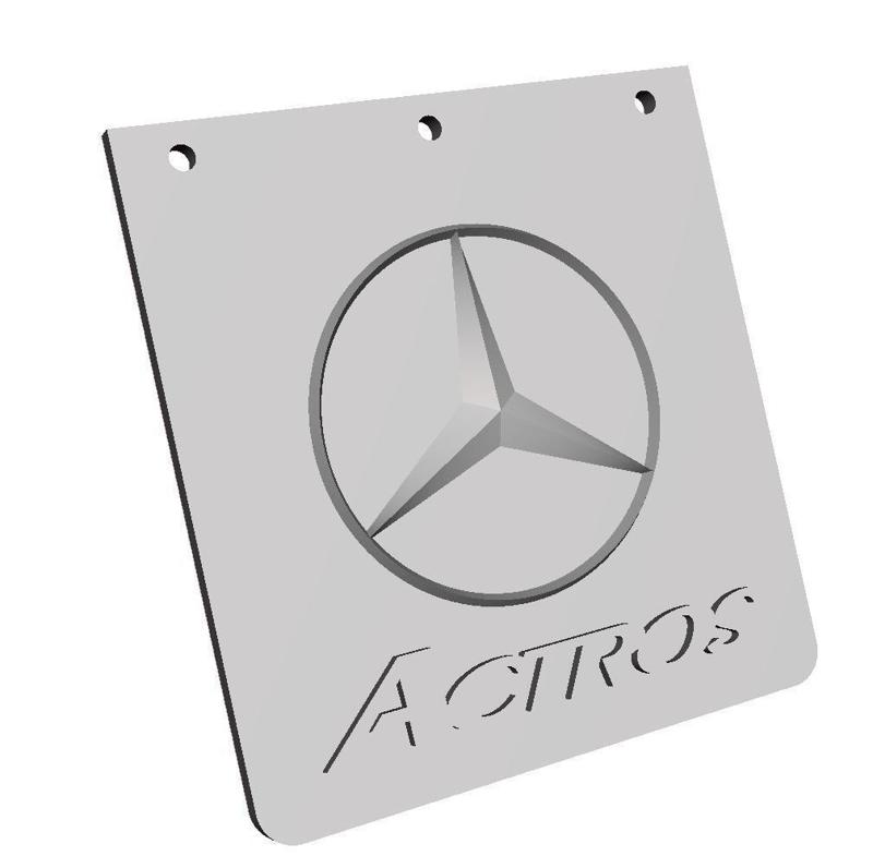 TAMIYA MUDFLAP Mersedes actros