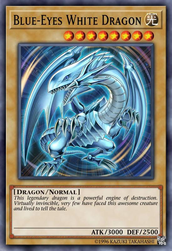 Blue Eyes White Dragon(Rush Duel Art) Night Light Lithophane