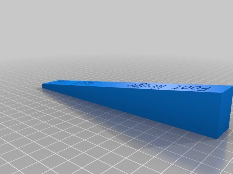 Foot Wedge Kick Tool