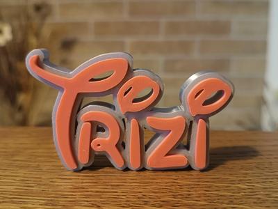 Disney Name Sign Trizi Kid Room Wall Decor Tag 