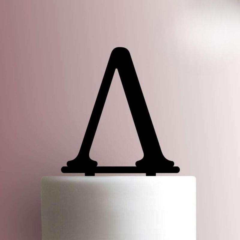TOPPER GREEK ALPHABET LAMDA GREEK ALPHABET