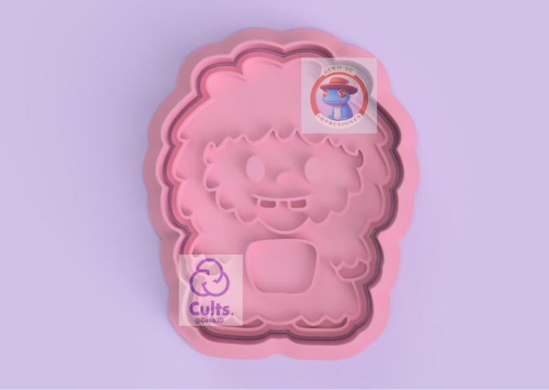 Yeti cookie cutter (Yeti cookie cutter)