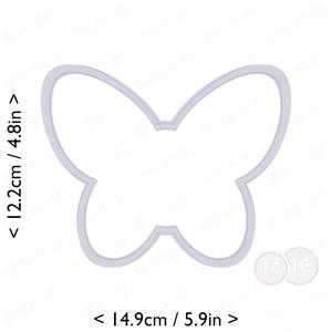 Butterfly Cookie Cutter 5.5in / 14cm