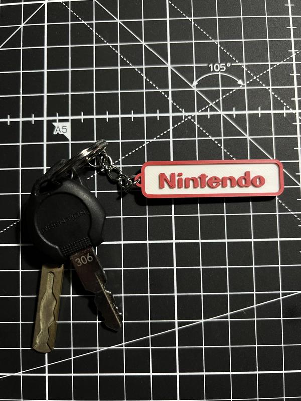 Keychain Nintendo V2 Multicolor Swap