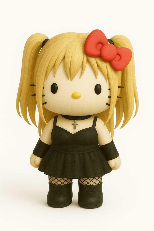 Hello Kitty Misa Amane cosplay