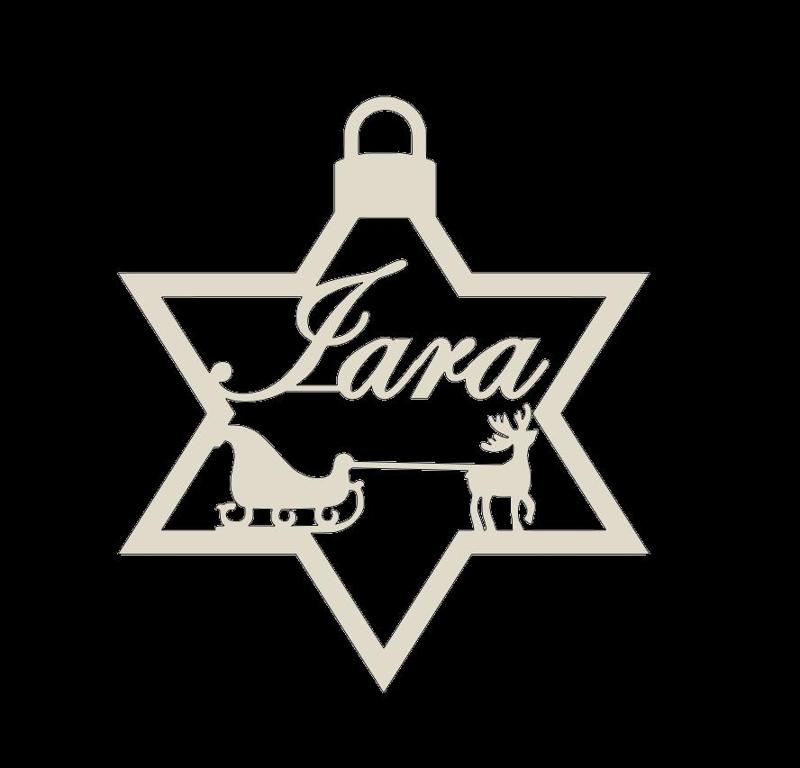 Christmas Tree Star - Sled Yara