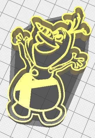 2 Biscuit Moulds - Disney - Princess - Mickey - Dingo - Bambi - The Lion King - Pinocchio - Pluto - Frozen - Dumbo - Cookie cutter- Cookie cutter