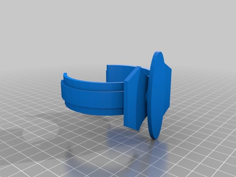 Bottle holder for rodents, like guinee pigs or rabbits