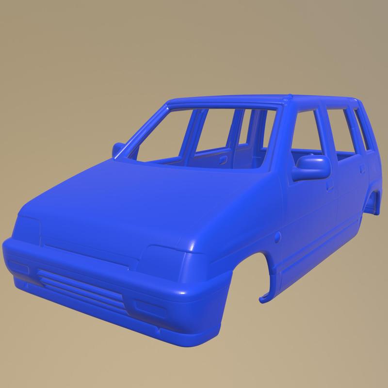 Daewoo Tico 1993 PRINTABLE CAR BODY