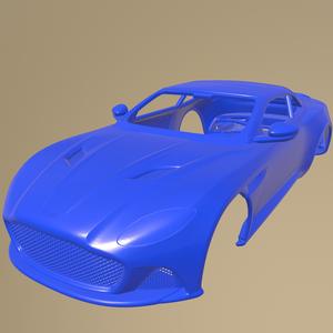 Aston Martin DBS Superleggera Volante 2020 PRINTABLE CAR BODY
