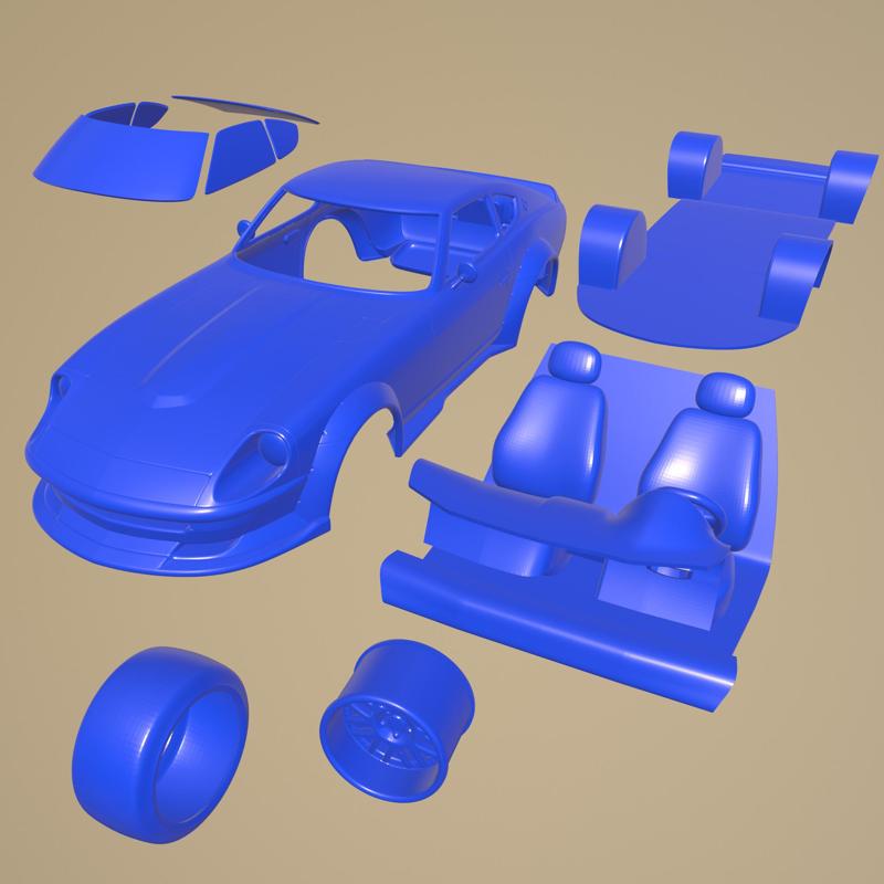 DATSUN 280Z PRINTABLE CAR IN SEPARATE PARTS