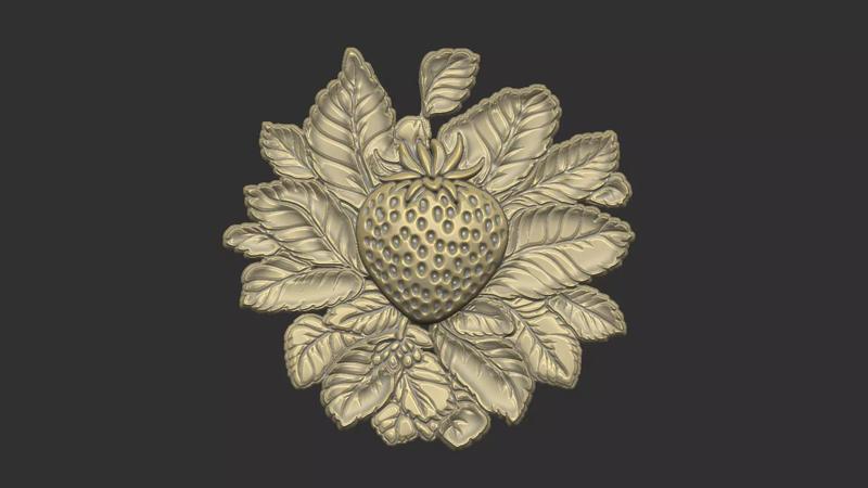 strawberry fruit design