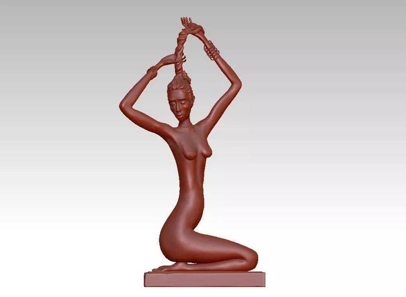 female modern sculpture