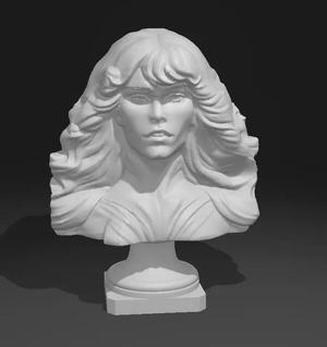 Griffith Berserk Portrait Head Sculpture