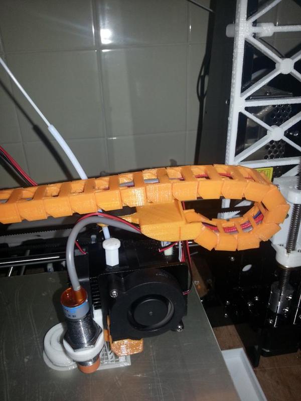 Printer friendly cable chain