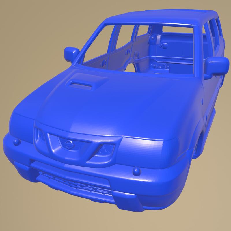 NISSAN TERRANO II R20 2006 PRINTABLE CAR BODY