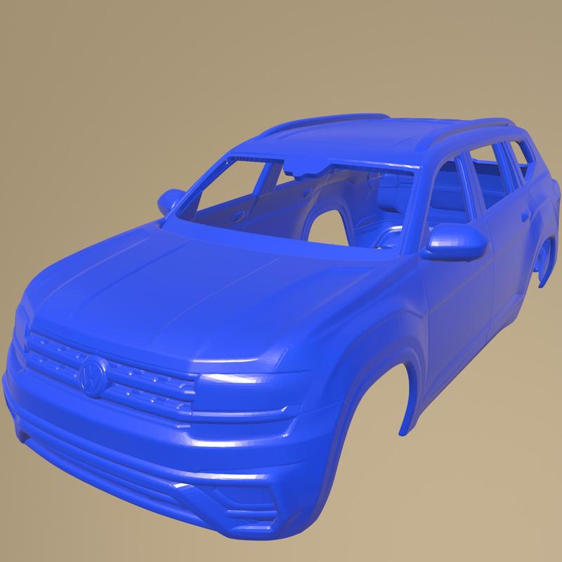 Volkswagen Atlas R-Line 2017 PRINTABLE CAR BODY