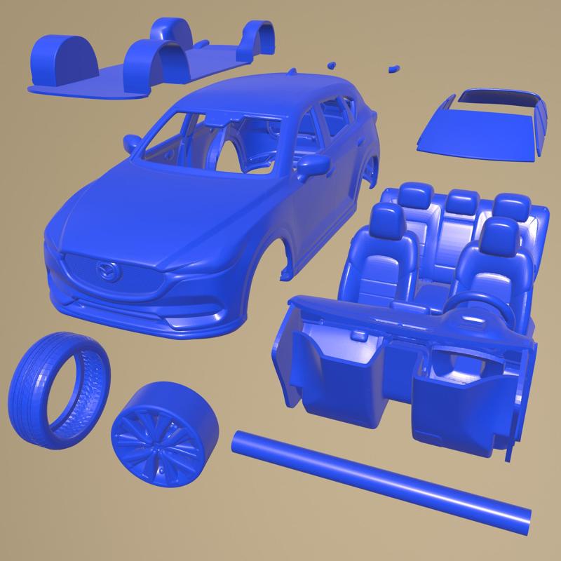 Mazda CX-5 2017 PRINTABLE CAR IN SEPARATE PARTS