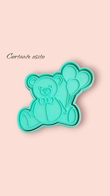 Baby Shower Teddy Bear Cutter