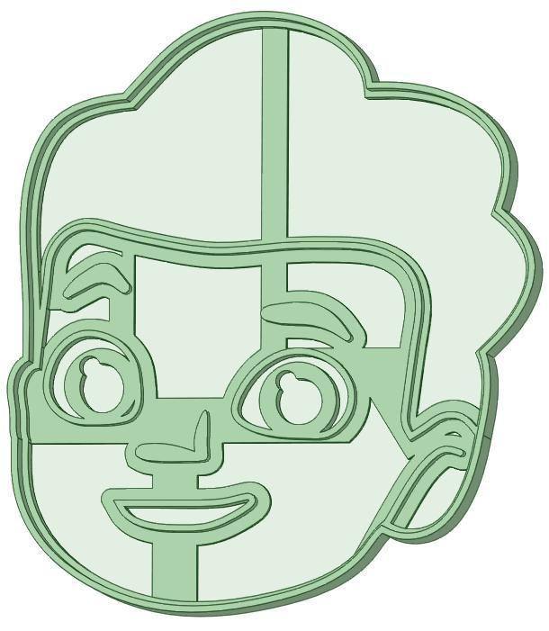 AJ Blaze and the monsters cookie cutter