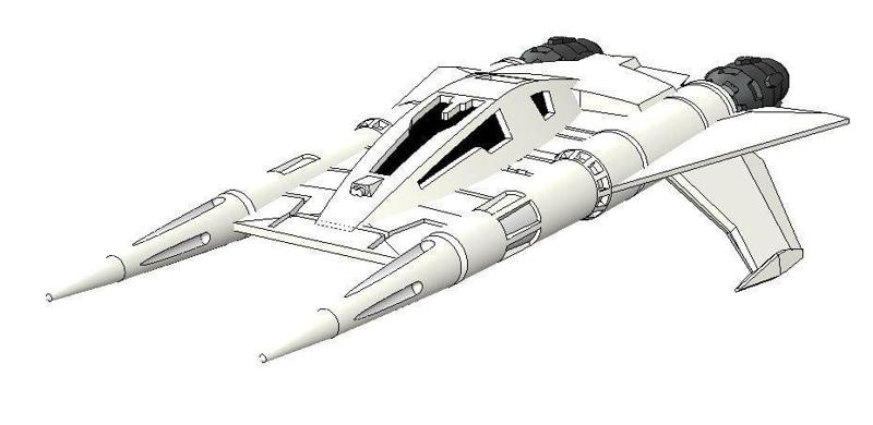 Buck Rogers various Starfighters