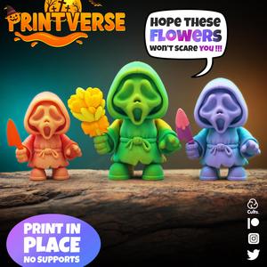 Flexy Print In Place Chibi Ghostface