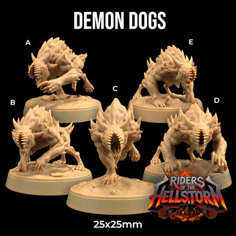 Demon Dogs | PRESUPPORTED | Riders of The Hellstorm