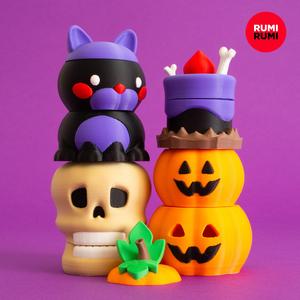 Halloween Stackable Rumi Blocks Set