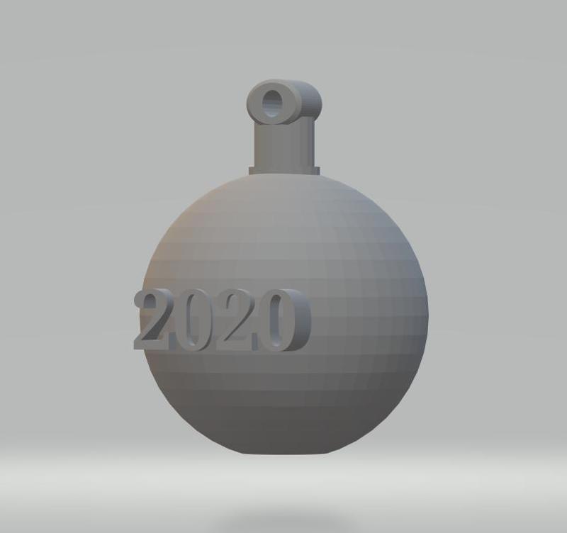 FHW: Simply 2020 Christmas Ornament
