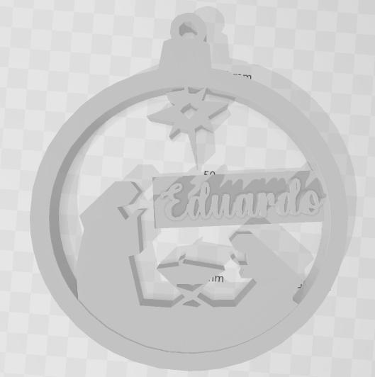 Christmas sphere Eduardo