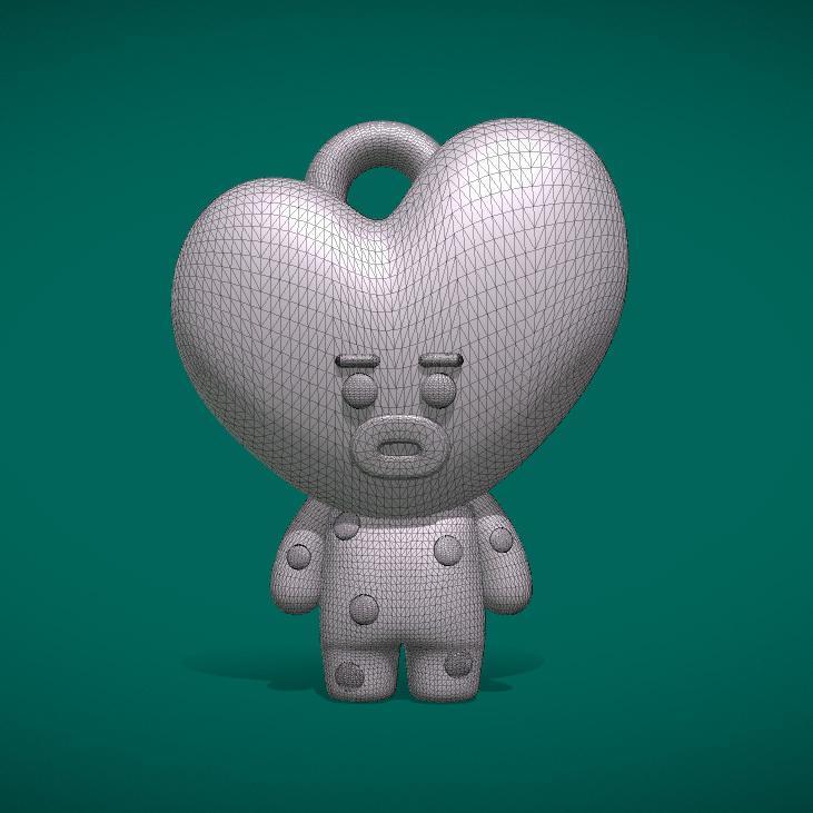 Tata Keychain Stl