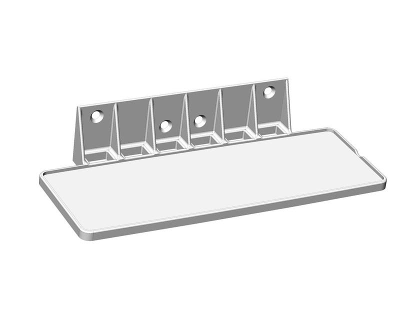 Stereo Shelf Fits Bose Soundlink Mini for under cabinet