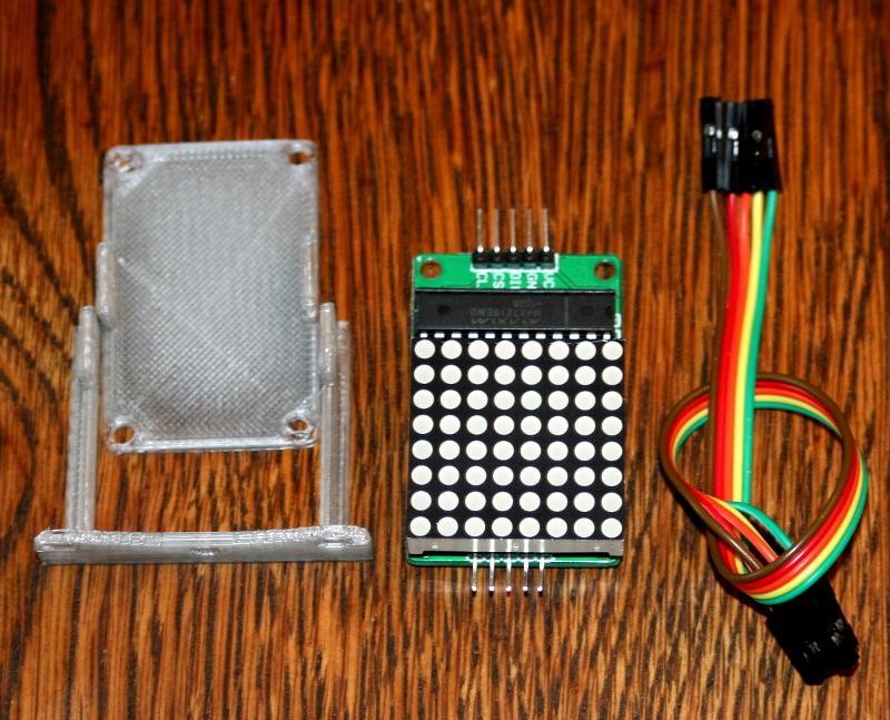8x8 LED Matrix Holder