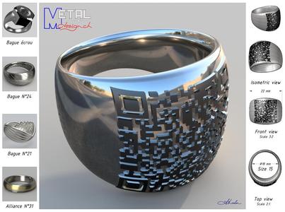 Bague QRcode