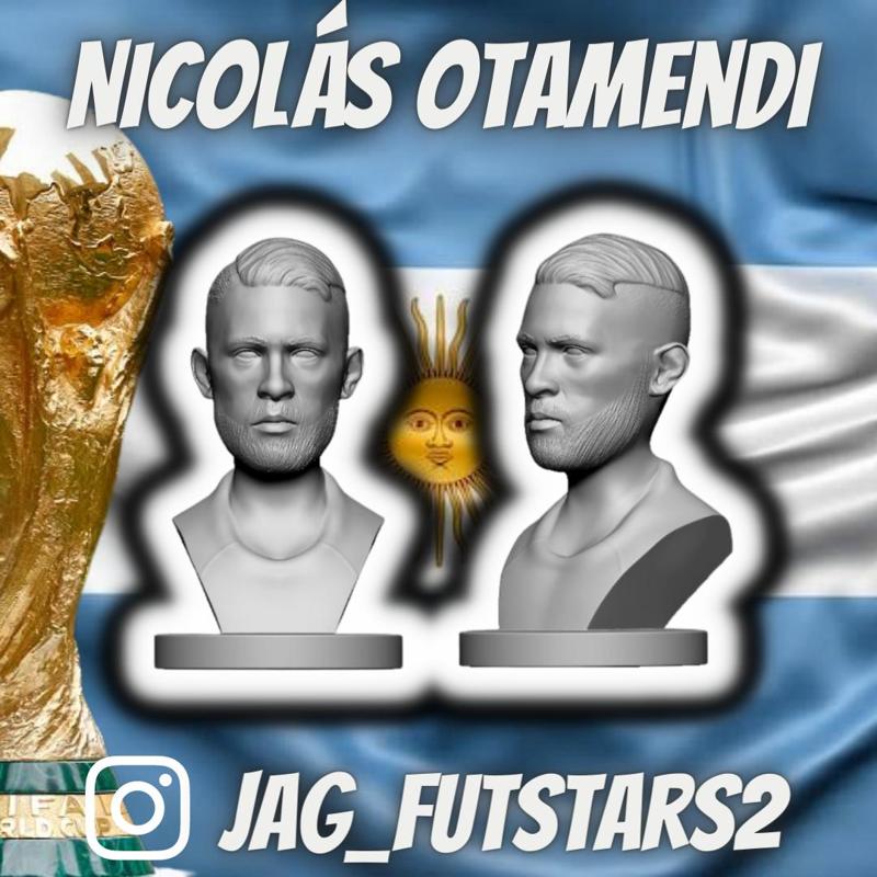 Argentina 2022 - Nicolas Otamendi - Soccer Figure