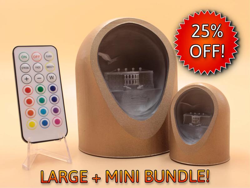 Love For America Bundle - LED Light Up Diorama