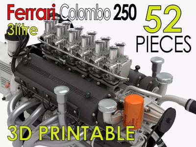 Ferrari Colombo 250 Engine - 3 liter