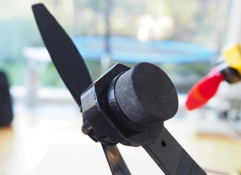 Beerotor 250, ZMR 250 Motor protection and landing feet