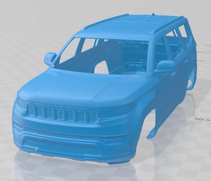 Jeep Grand Wagoneer 2022 Printable Body Car