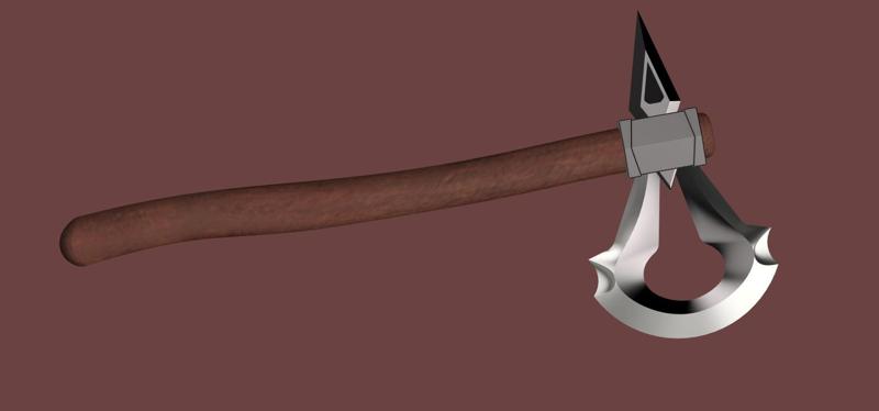 Assassin's Creed III - Connor Kenway tomahawk 3D model