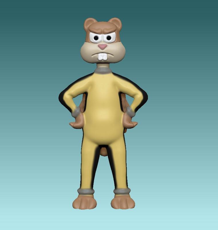 sandy cheeks yellow karate outfit from spongebob and stumble guys