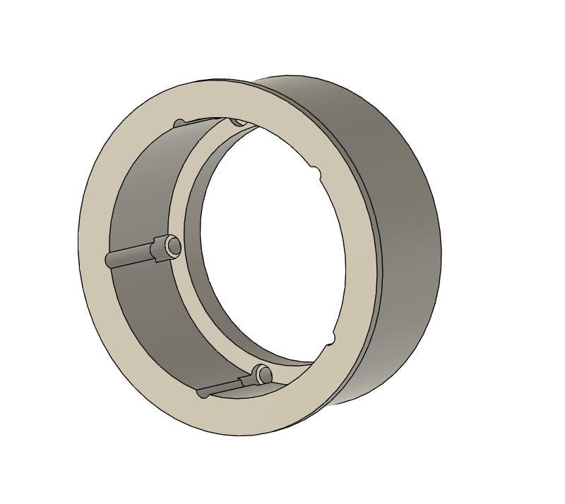 Kyosho Scorpion - Rear wheel inner beadlock